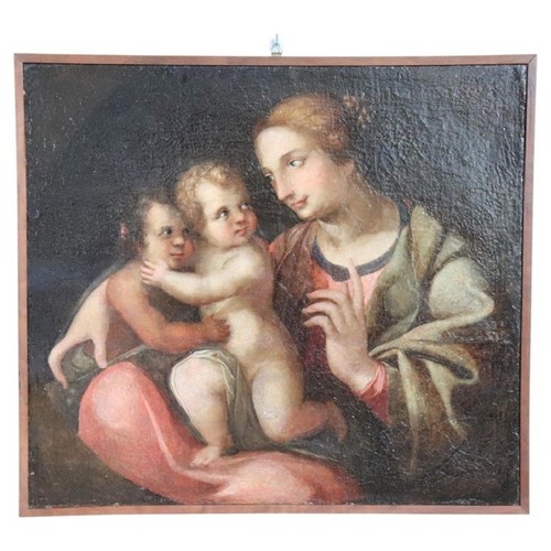 Madonna con bambino - con, e