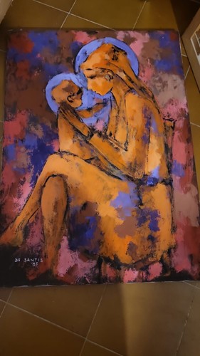 Quadro benedetto santis - benedetto, de
