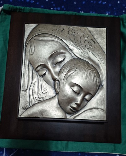 Quadro bassorilievo madonna - quadro,