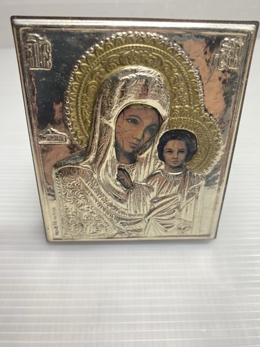 Quadro religioso madonna con - religioso,