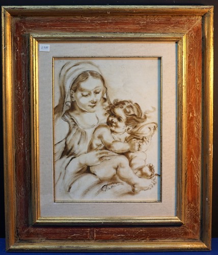 Madonna con bambino - madonna, su