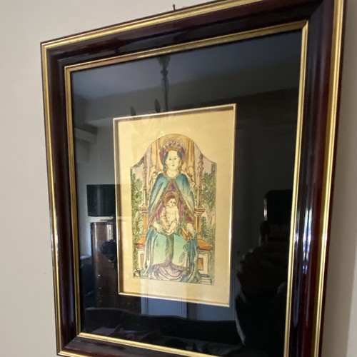 Quadro sacro madonna con - quadro,