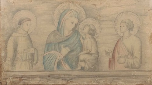 Madonna con bambino - con, fra