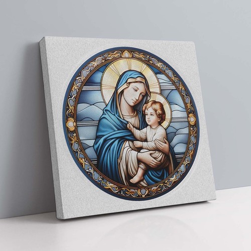 Quadro tela madonna - madonna, con