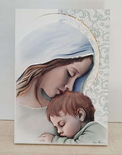 Luigi pesaresi quadro madonna - quadro,