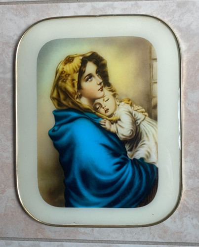 Quadro madonna con - •, bambino