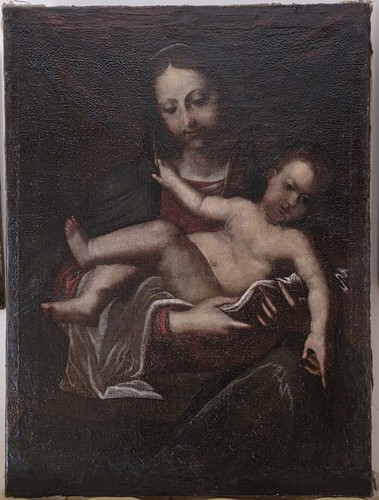 Antico dipinto olio - antico,