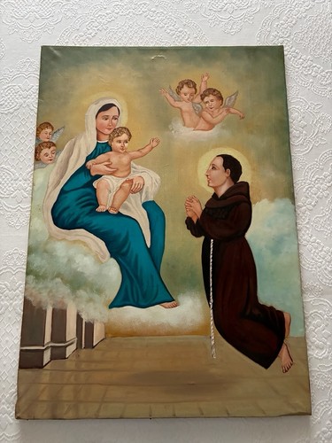 Quadro religioso dipinto