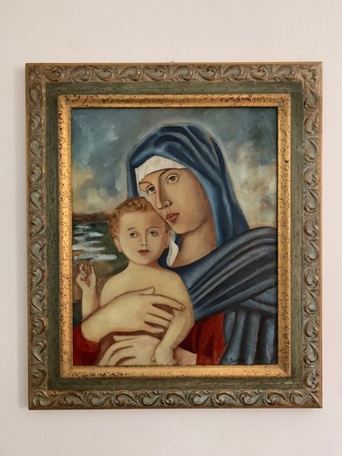 Quadro madonna con bambino - madonna,