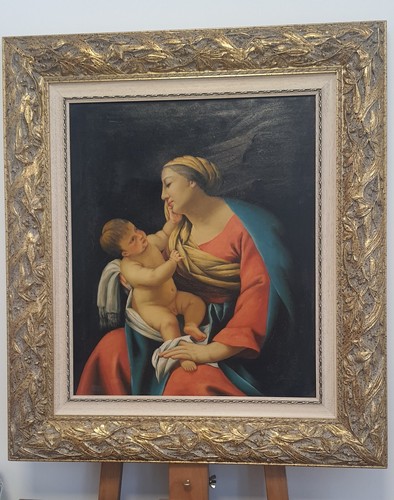 Quadro olio tela - quadro, madonna