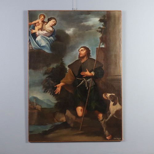 Dipinto antico apparizione - dipinto, 'apparizione