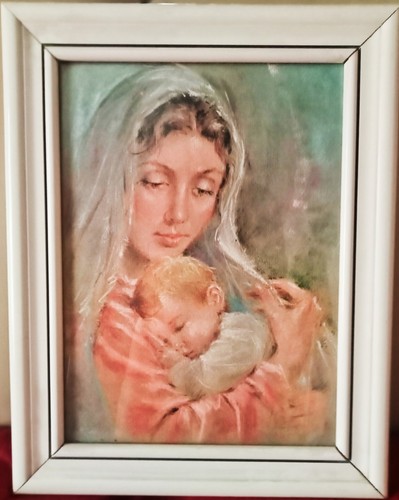Quadro madonna con bambino - quadro,