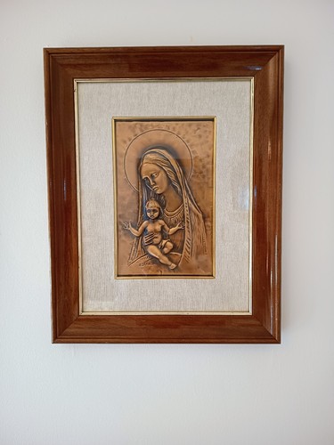 Quadro sacro bassorilievo - quadro,