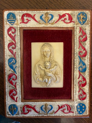 Quadro bassorilievo madonna - quadro,