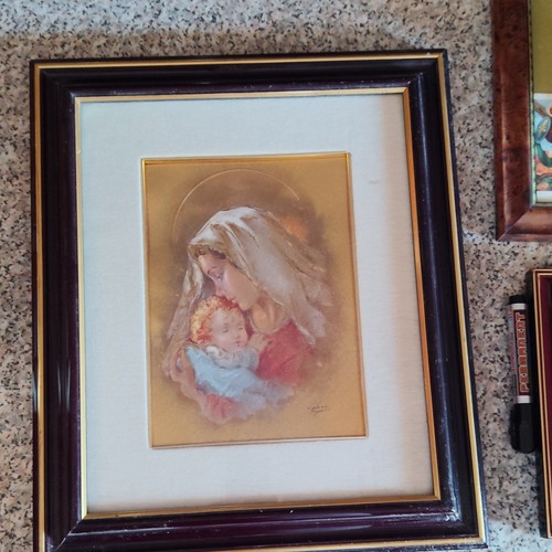 Quadro sacro madonna con - quadro,
