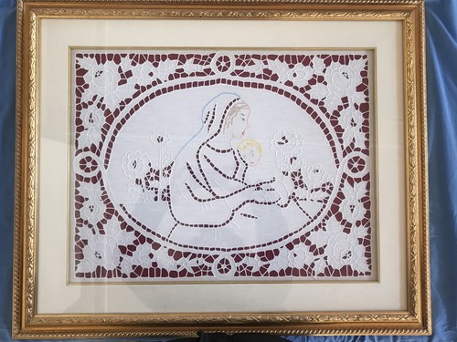 Quadro madonna con bambino - quadro,