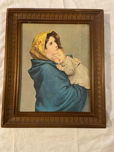 Quadro con cornice - , legno
