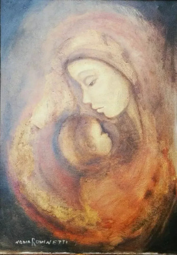 Dipinto vergine maria - vergine,