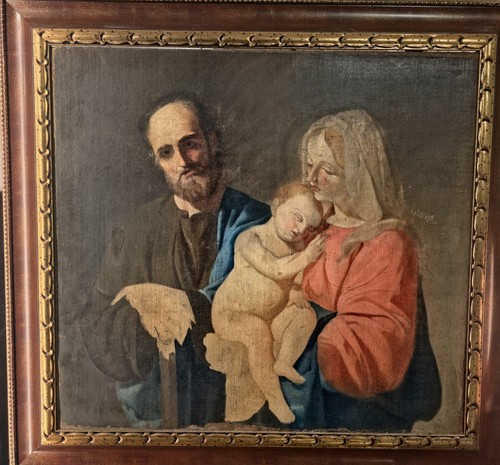 Madonna con bambino - e, san